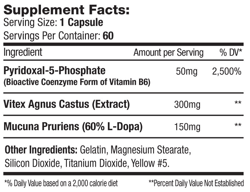 Inhibit-P by SNS - Supplement Facts