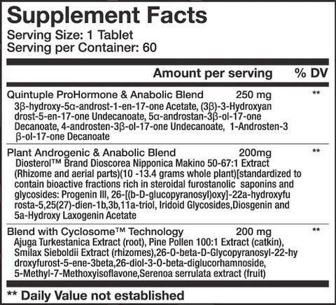 Monster Plexx by Innovative Labs - Supplements Facts