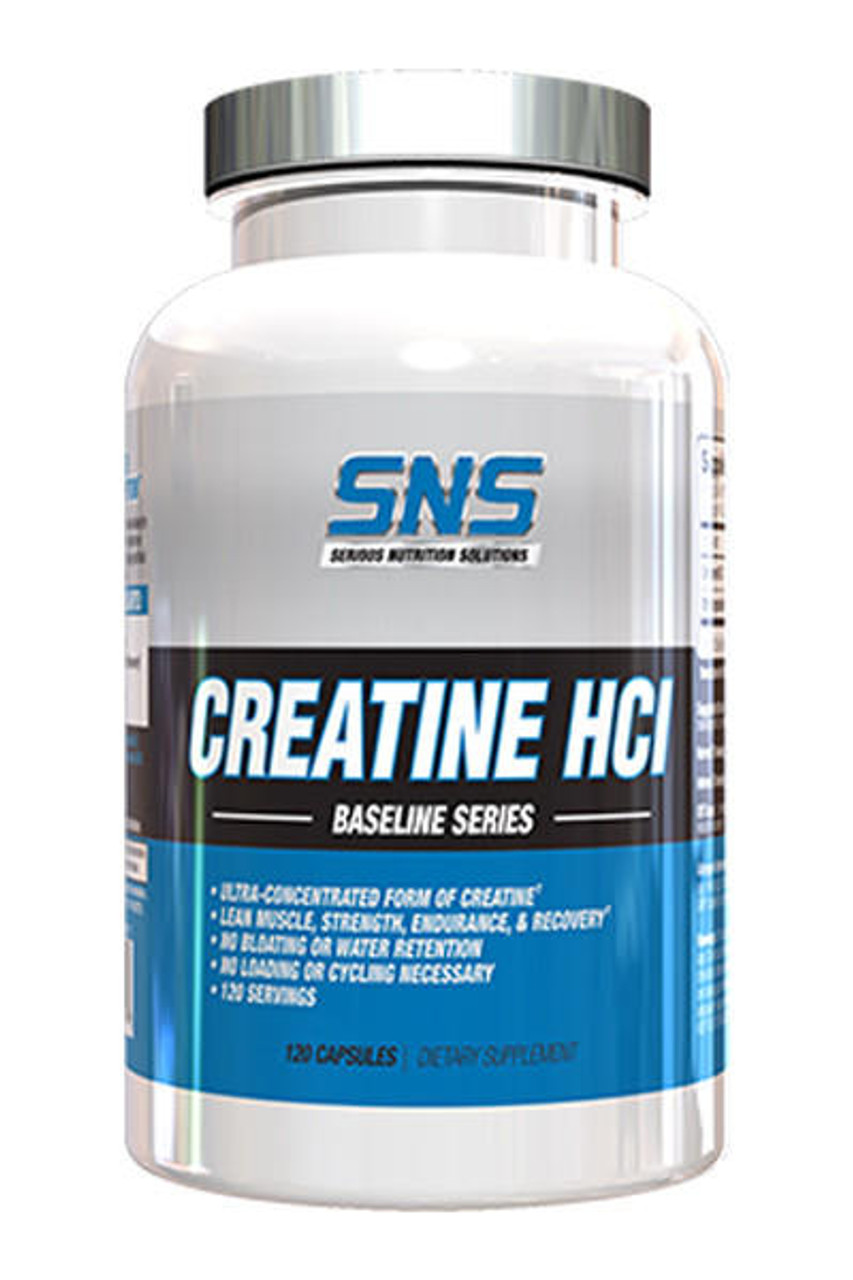Creatine HCI Capsules by Serious Nutrition Solutions