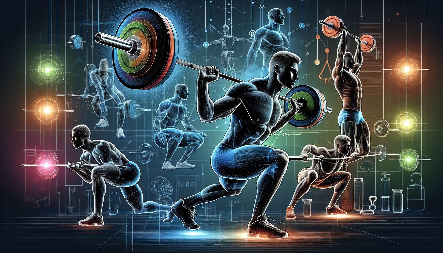 Illustration of compound exercises